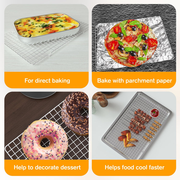 2PCS Cooling Racks for Cooking and Baking