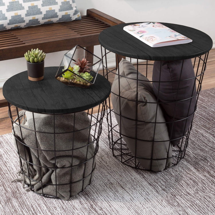 Round End Tables (2 Count)