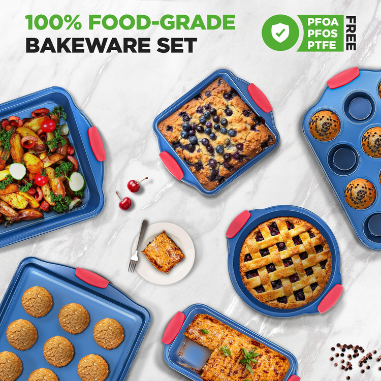 6 Piece Non Toxic Bakeware Set