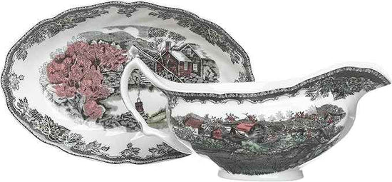 Johnson Brothers Friendly Village 6-Piece Completer Set, Multi, 10.5