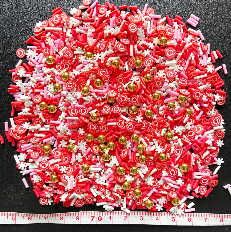 Fake Sprinkles Resin Sprinkles Fake Candy Sprinkles Clay Sprinkles Polymer Sprinkles Polymer Clay Slices for Nail Art DIY Crafts Cake Phone Case