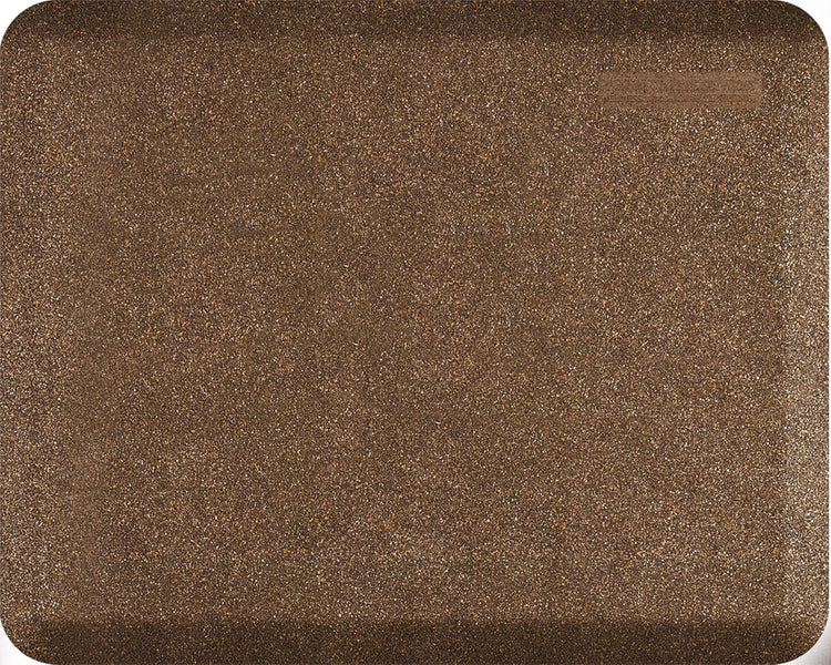 WellnessMats Granite Collection Anti-Fatigue Floor Mat, Polyurethane – Ergonomic Support Pad for Home, Kitchen, Garage, Office Standing Desk – Water Resistant - Made in USA