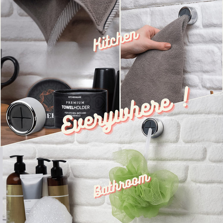 Towel Hooks Towel Holder (8 Count)