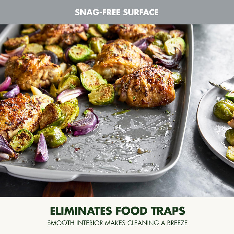 Premiere Ovenware Healthy Ceramic Nonstick 4 Piece Bakeware Set
