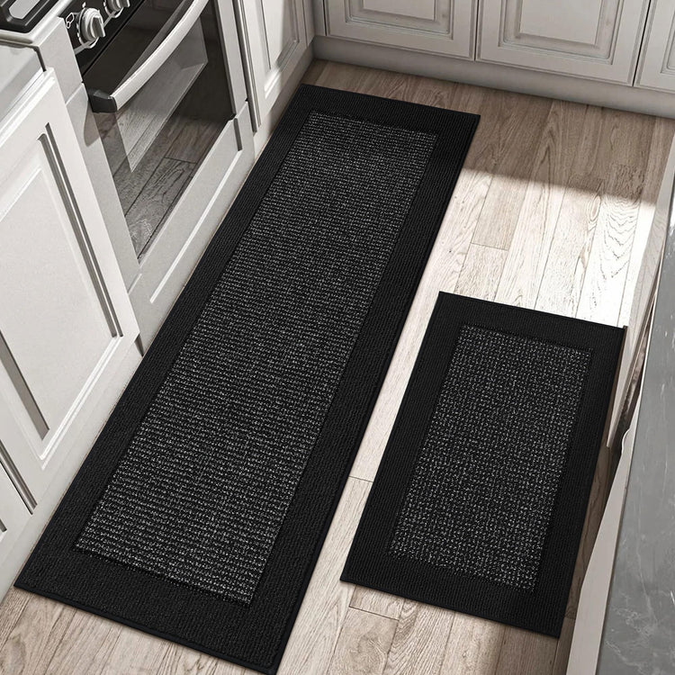 Kitchen Rugs Set of 2 (15 Sq Ft)