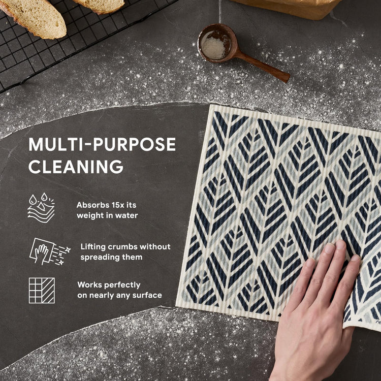Swedish Dishcloths for Kitchen (4 Count)