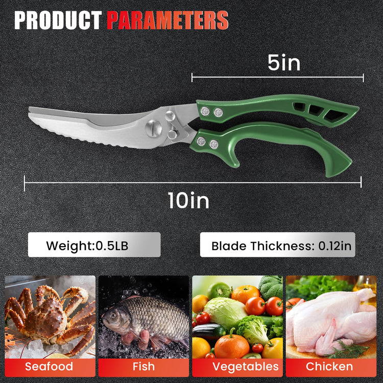 Heavy Duty Poultry Shears