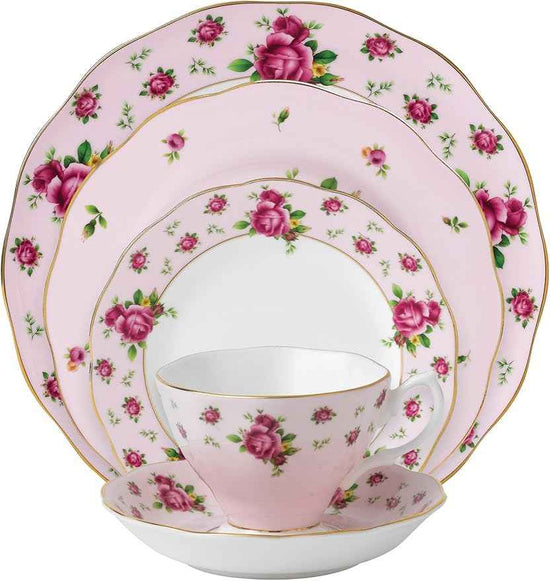 Royal Albert New Country Roses Pink 5-Piece Place Setting