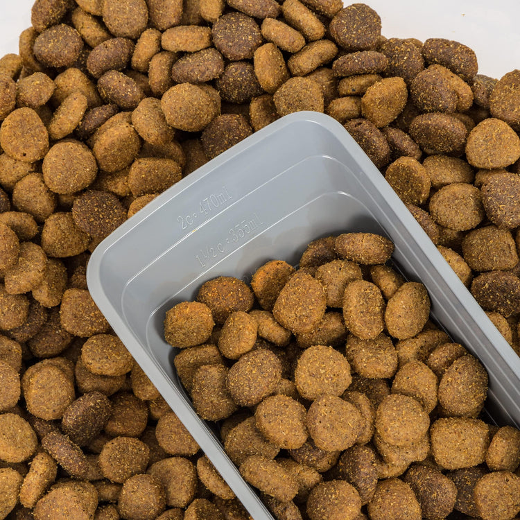 3 Piece Airtight Pet Food Storage Container Combo with Scoop (3 Count)