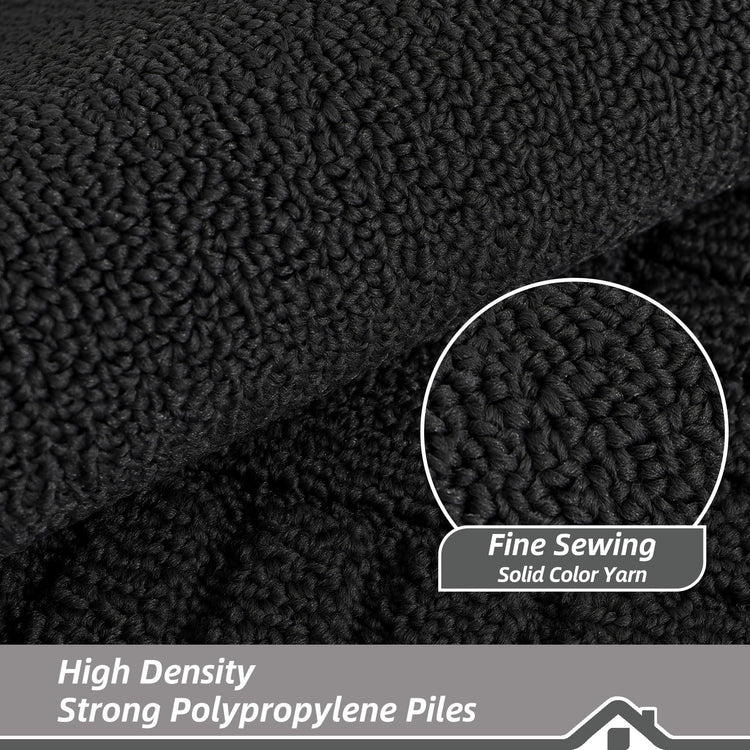 Kitchen Rugs Non Slip Washable 2PCS