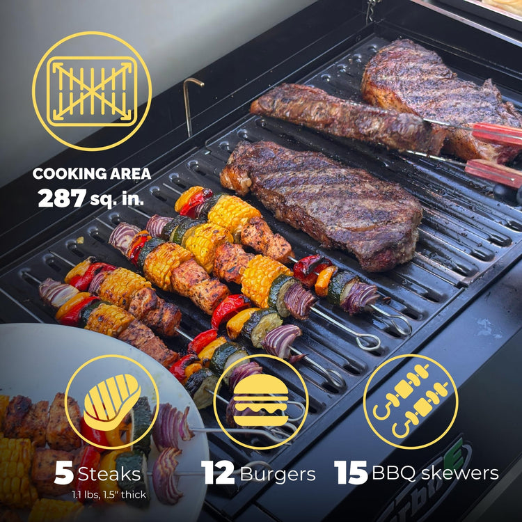 Turbo E Sport Compact Electric Grill