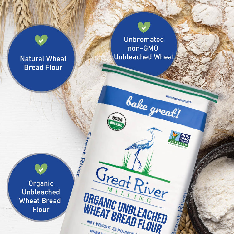Organic Bread Flour (400 Ounce)