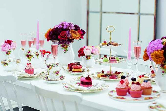 Royal Albert Old Country Roses 9-Piece Tea Set