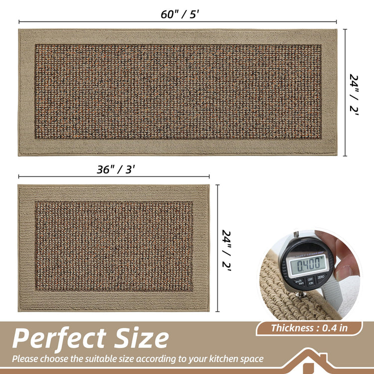 Kitchen Rugs Set of 2