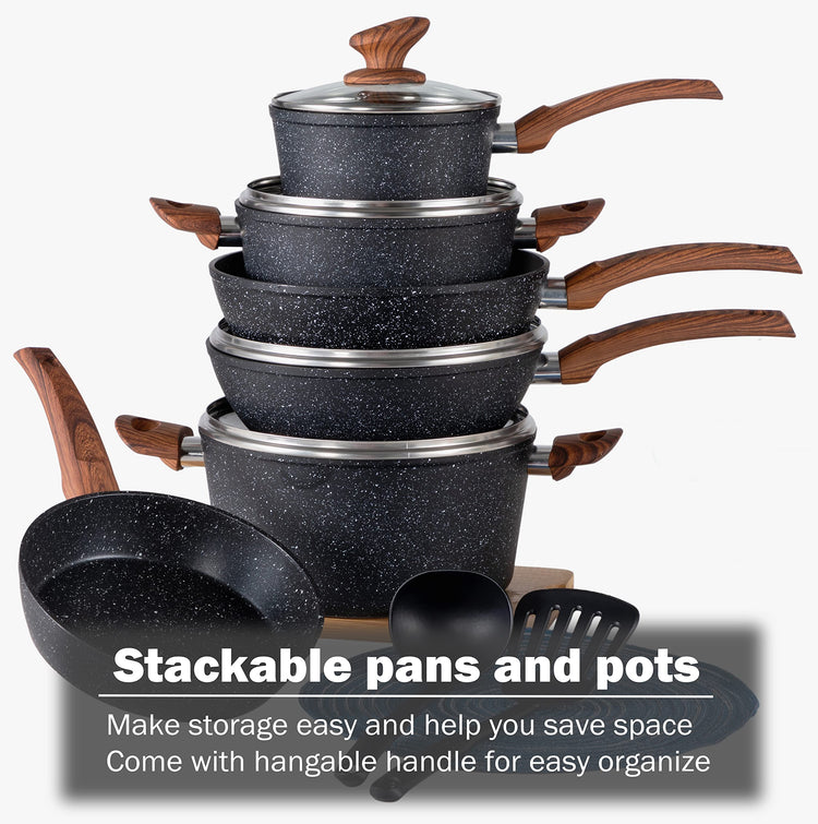 Pots and Pans Set Non Stick