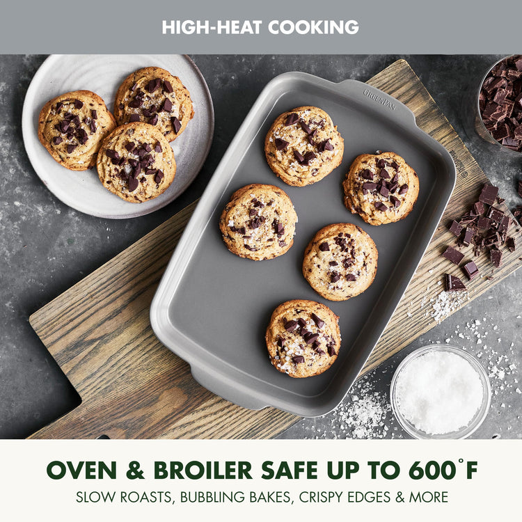 Premiere Ovenware Healthy Ceramic Nonstick 4 Piece Bakeware Set