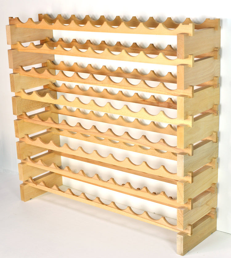 Modular Wine Rack Beechwood 40