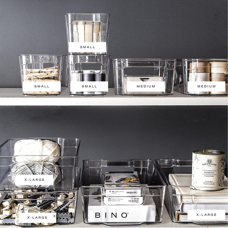 Stackable Storage Bins (2 Count)