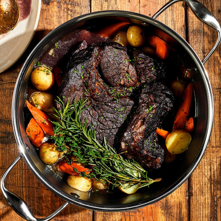 5QT Hybrid Nonstick Braiser Dutch Oven with Lid