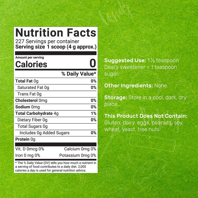 Allulose Sweetener 2 Pounds (32 Ounce)