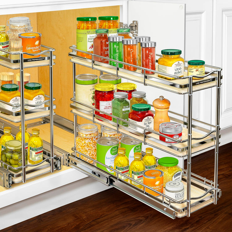 LYNK Élite 3 Tier Spice Rack Organizer Cabinet