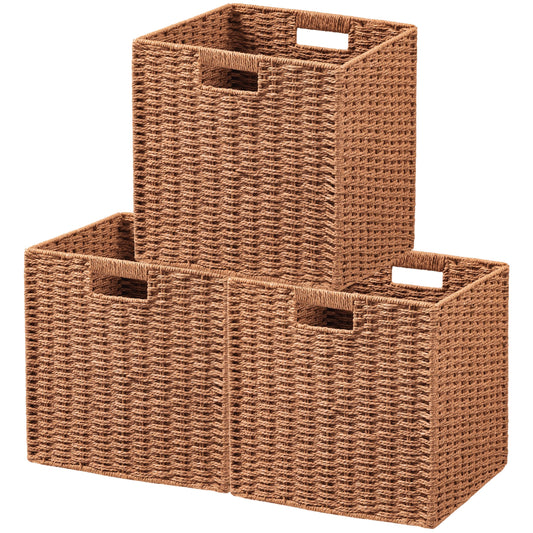 3 Pack Wicker Basket (3 Count)