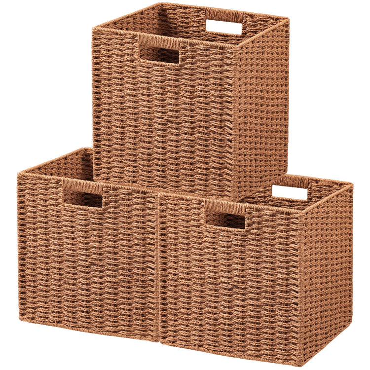 3 Pack Wicker Basket (3 Count)