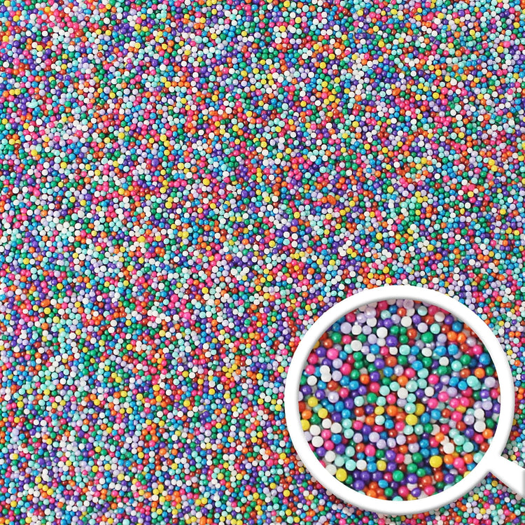 Cool Rainbow Nonpareil Sprinkle Mix