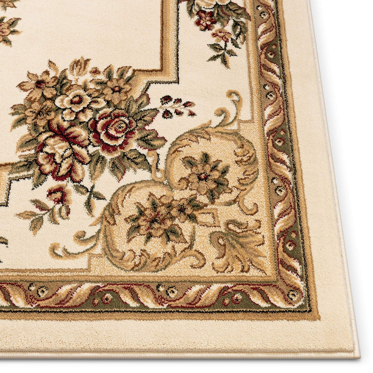 Pastoral Medallion Ivory French European Formal Traditional