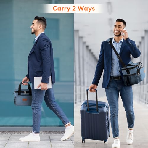 Insulated Lunch Box for Men (Light Blue / Medium(9L))