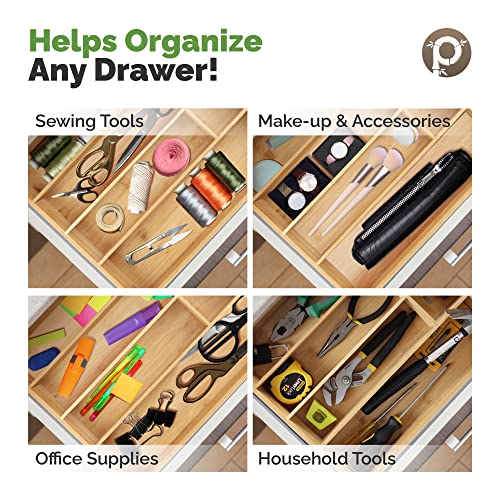 Silverware Organizer (Natural / 6 Slots)