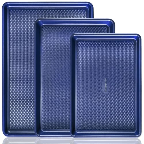 Baking Sheet Pan Set (Sapphire Blue (Carbon Steel))