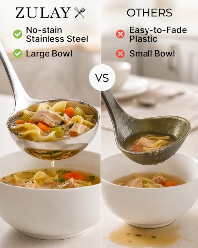 Stainless Steel Soup Ladle (Steel Ladle)