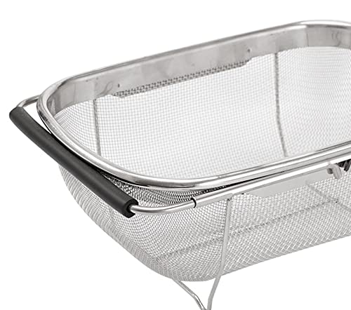 Over The Sink Colander (Small / Black)
