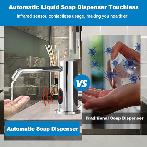 Automatic Soap Dispenser for Kitchen (Electroplated-liquid)