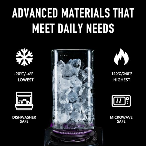 56oz 1.8Qt Rectangle Glass Storage Containers with Lids 4 (56oz*4)