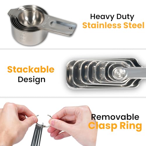 20PCS Measuring Cups and Spoons Set (Set of 20)