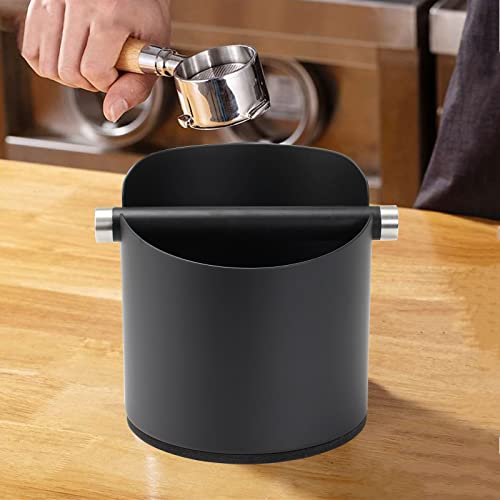 Large Size Coffee Knock Box (Black-Large size)