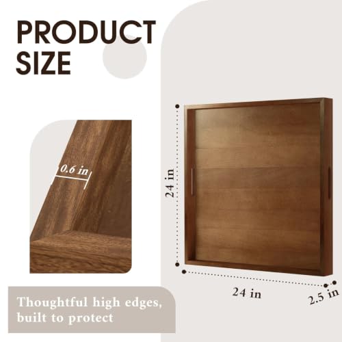 Extra Large Ottoman Tray (24" x 24" x 2.5")