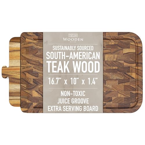 Teak Cutting Board for Kitchen