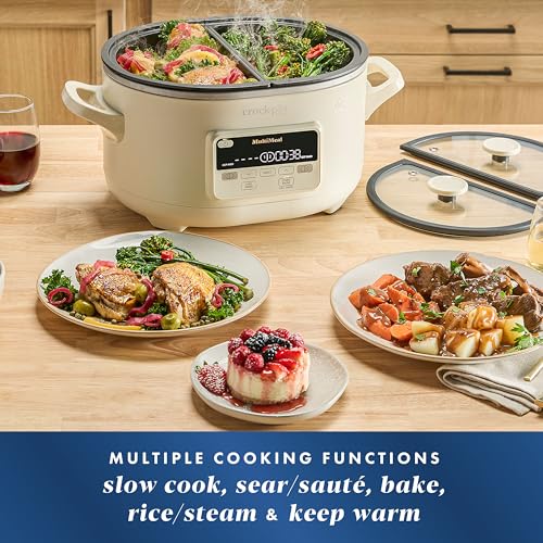MultiMeal Multicooker and Programmable Slow Cooker with Bake Function (Multicooker)