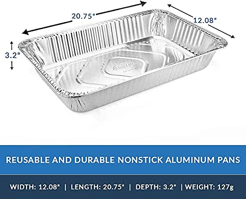 Aluminum Pans Full Size (50 pack)