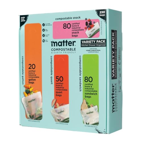 Compostable Resealable Bags (Variety Pack)