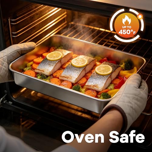 Stainless Steel Baking Pan Set