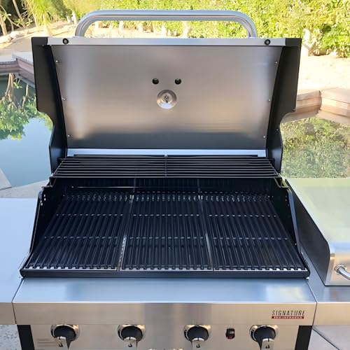 G533-2200-W1 17" Grill Emitter Replacement Parts for Charbroil TRU Infrared 4-Burner Grill 463242715 463242716 466242716 466242815 463257520 463276016 463255020 for Charbroil Grill Replacement Parts (17" x 10")