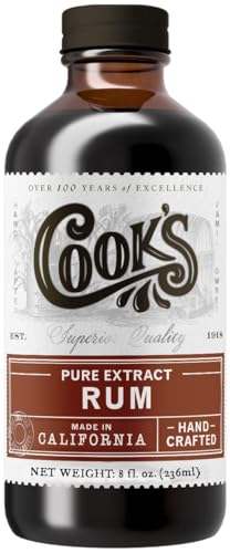 Pure Rum Extract for Baking (8 Fl Oz (Pack of 1))