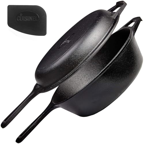 Cast Iron 2 In (Pan Lid / 3-Quart)