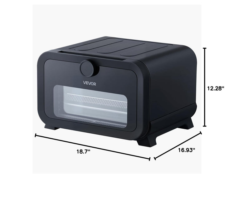 Pizza Oven 8 Presets Electric Pizza Ovens Air Fry Combo (12 Inch Air Fry Combo Pizza Oven)