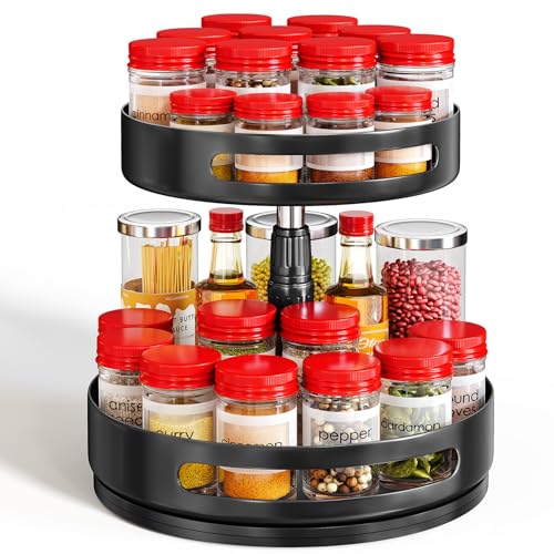 Lazy Susan Spice Rack Organizer for Cabinet (10 inch)