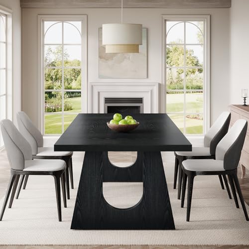 Large Dining Table for 6 (Black)
